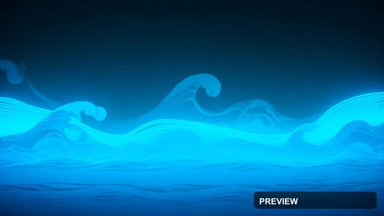 Light Trails, Industrial aesthetic, Stylized Illustration, Serene mood, Neon ... — wallpaper — 1280×720, Neon, Cinematic, Serene