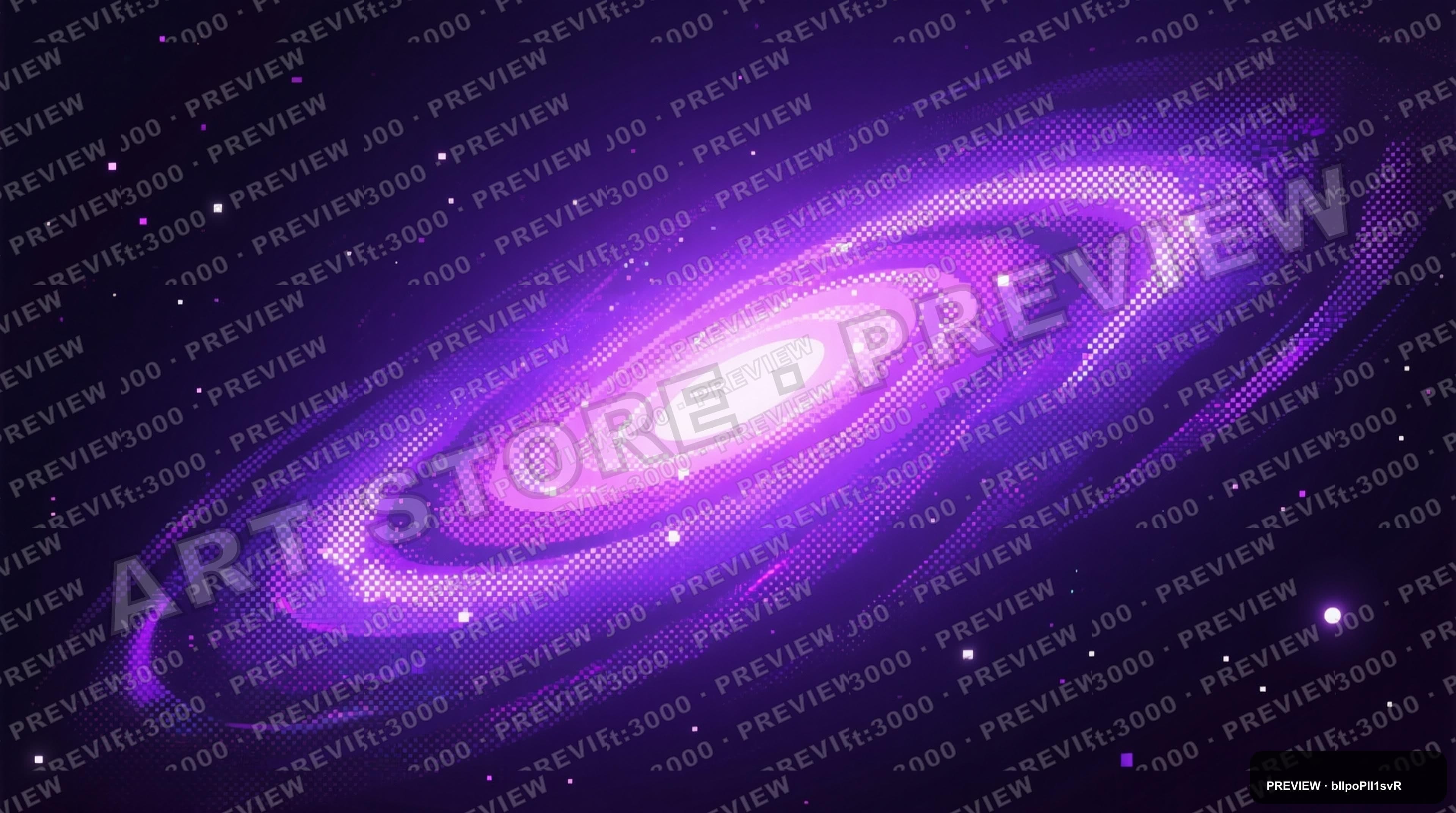 Galaxy, Synthwave aesthetic, Flat Design, Serene mood, Purple accents, Noise ... — wallpaper — 3840×2144, Neon, Cinematic, Serene