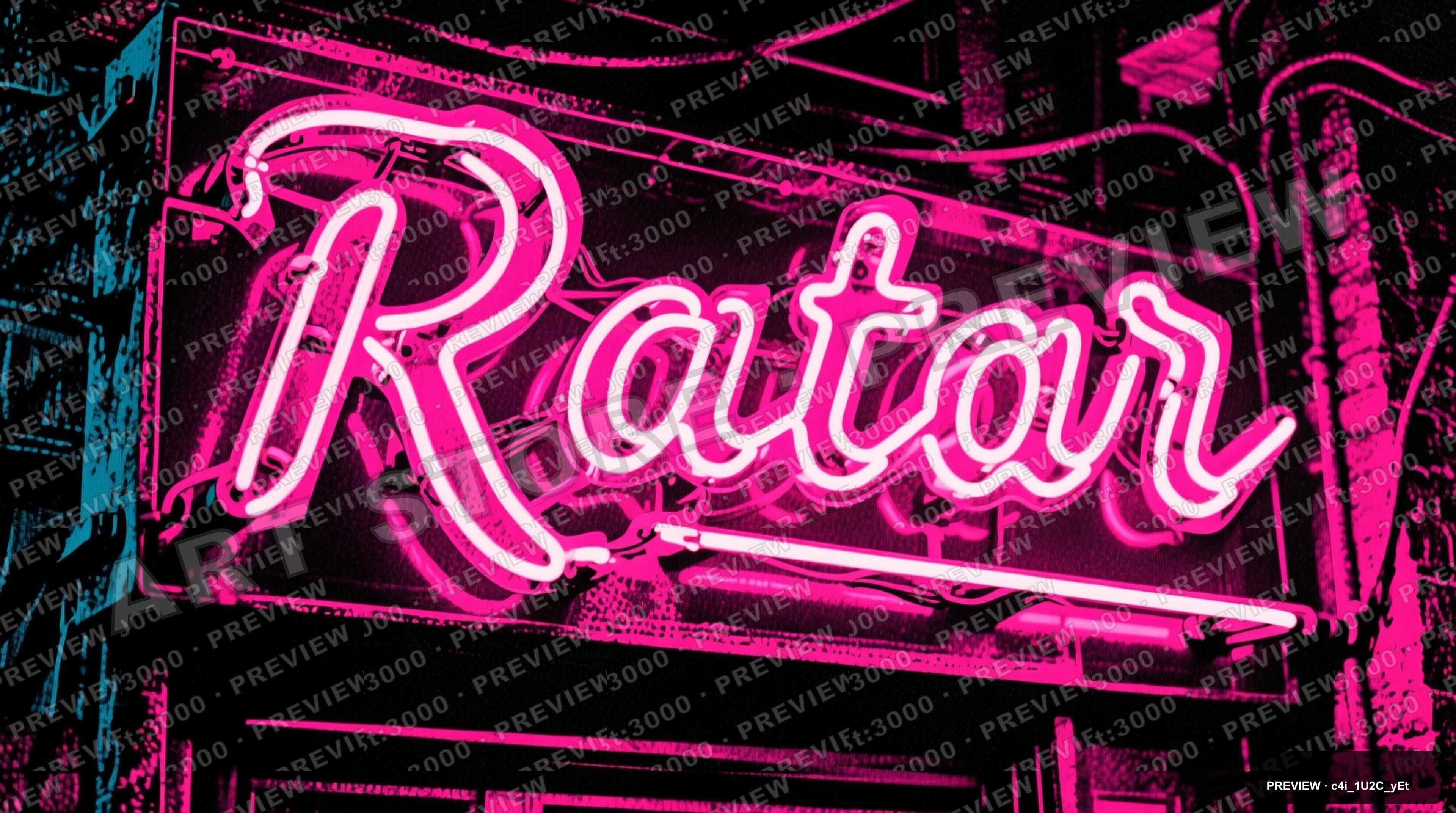 Neon Signs, Mystic aesthetic, Risograph, Bold mood, Magenta accents, high det... — wallpaper — 3840×2144, Neon, Cinematic, Bold