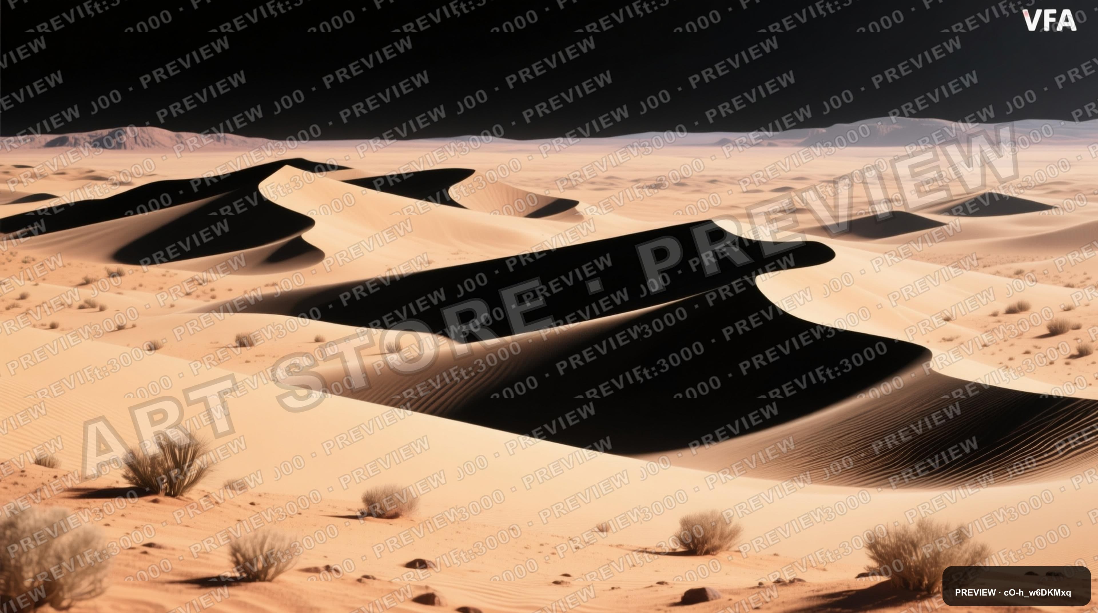 Desert, Maximal aesthetic, VHS, Playful mood, Black accents, Bauhaus vibe, hi... — wallpaper — 3840×2144, Space, Cinematic, Soft