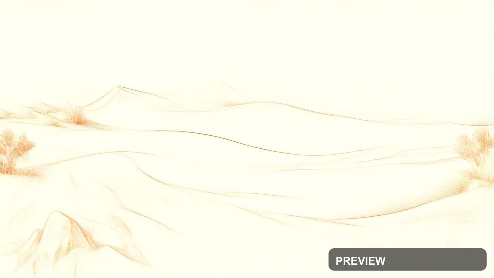 Sand Dunes, Fantasy aesthetic, Pencil Sketch, Playful mood, Soft Contrast acc... — wallpaper — 1920×1080, Space, Cinematic, Soft
