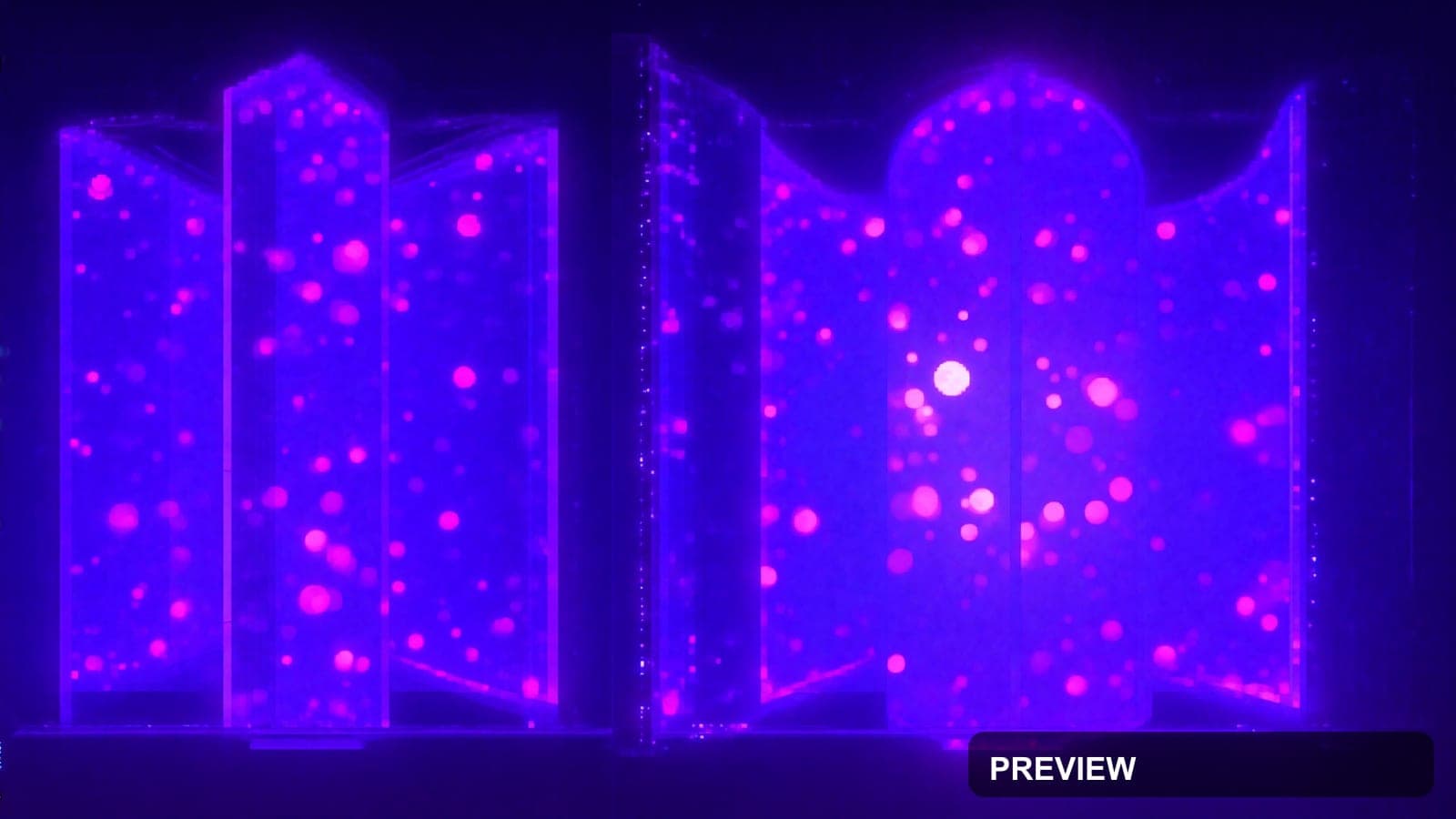 Hologram, Fantasy aesthetic, Stained Glass, Energetic mood, Neon Violet accen... — wallpaper — 3840×2160, Neon, Cinematic, Energetic