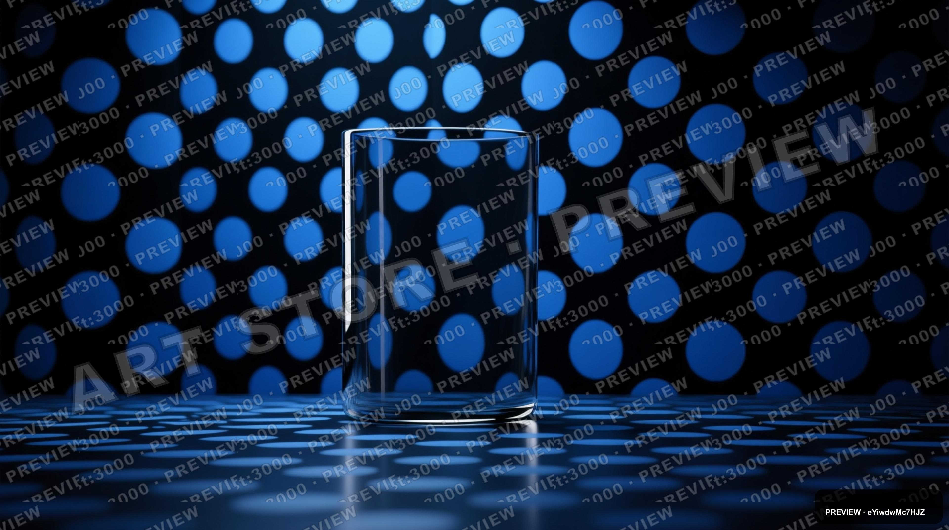 Glass, Luxury aesthetic, Surreal, Noir mood, Indigo accents, Polka Dots patte... — wallpaper — 3840×2144, Neon Noir, Cinematic, Soft