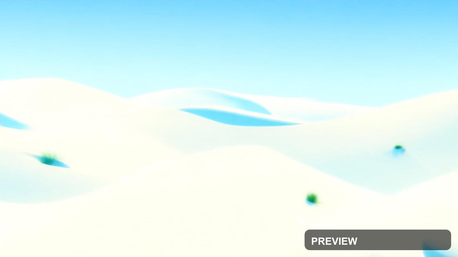 Sand Dunes, Bright aesthetic, Matte Painting, Clean mood, Neon Cyan accents, ... — wallpaper — 1920×1080, Neon, Cinematic, Clean