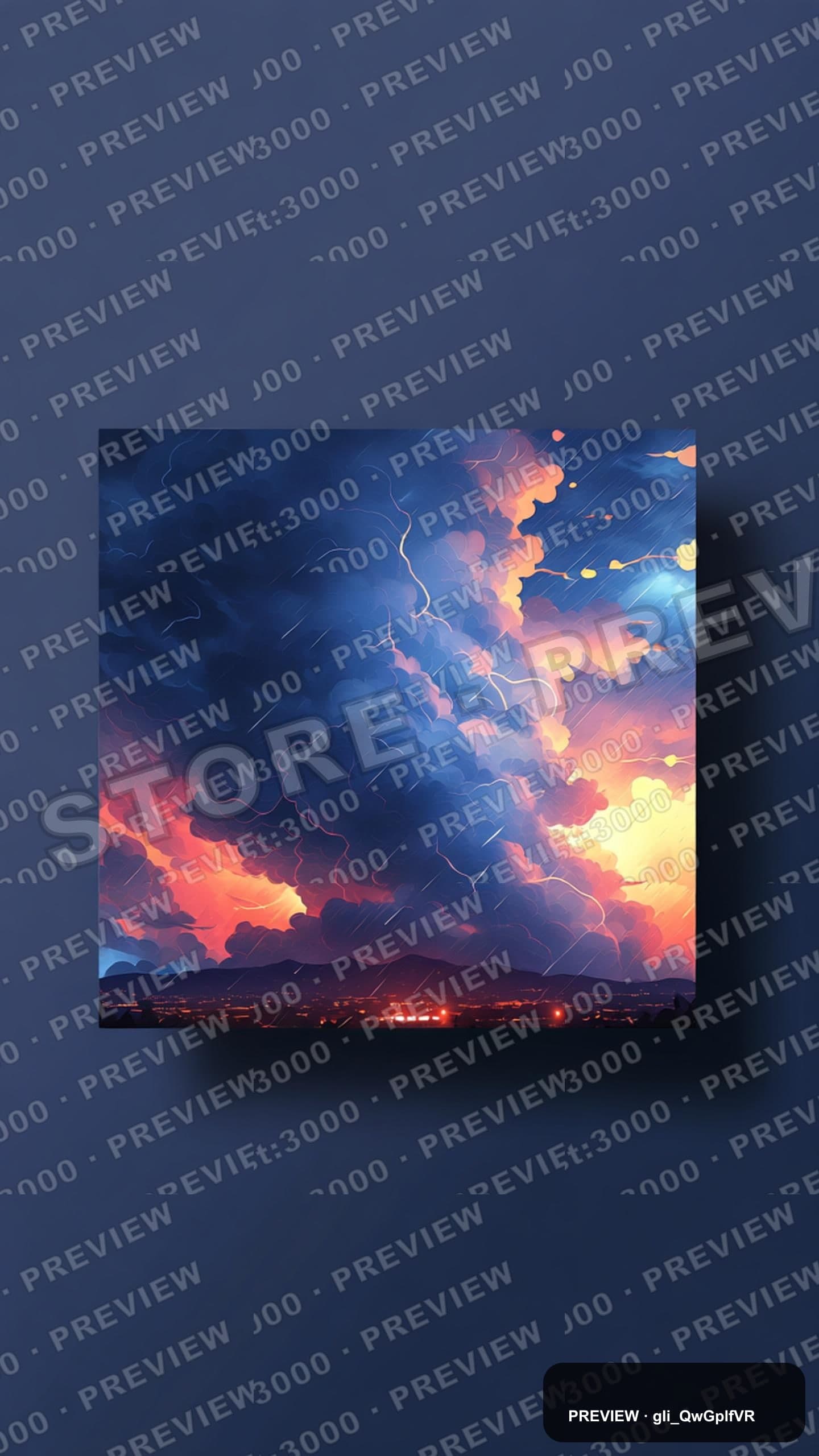 Storm Clouds, Abstract aesthetic, Album Cover, Minimal mood, Vibrant accents,... — wallpaper — 1440×2560, Space, Cinematic, Minimal