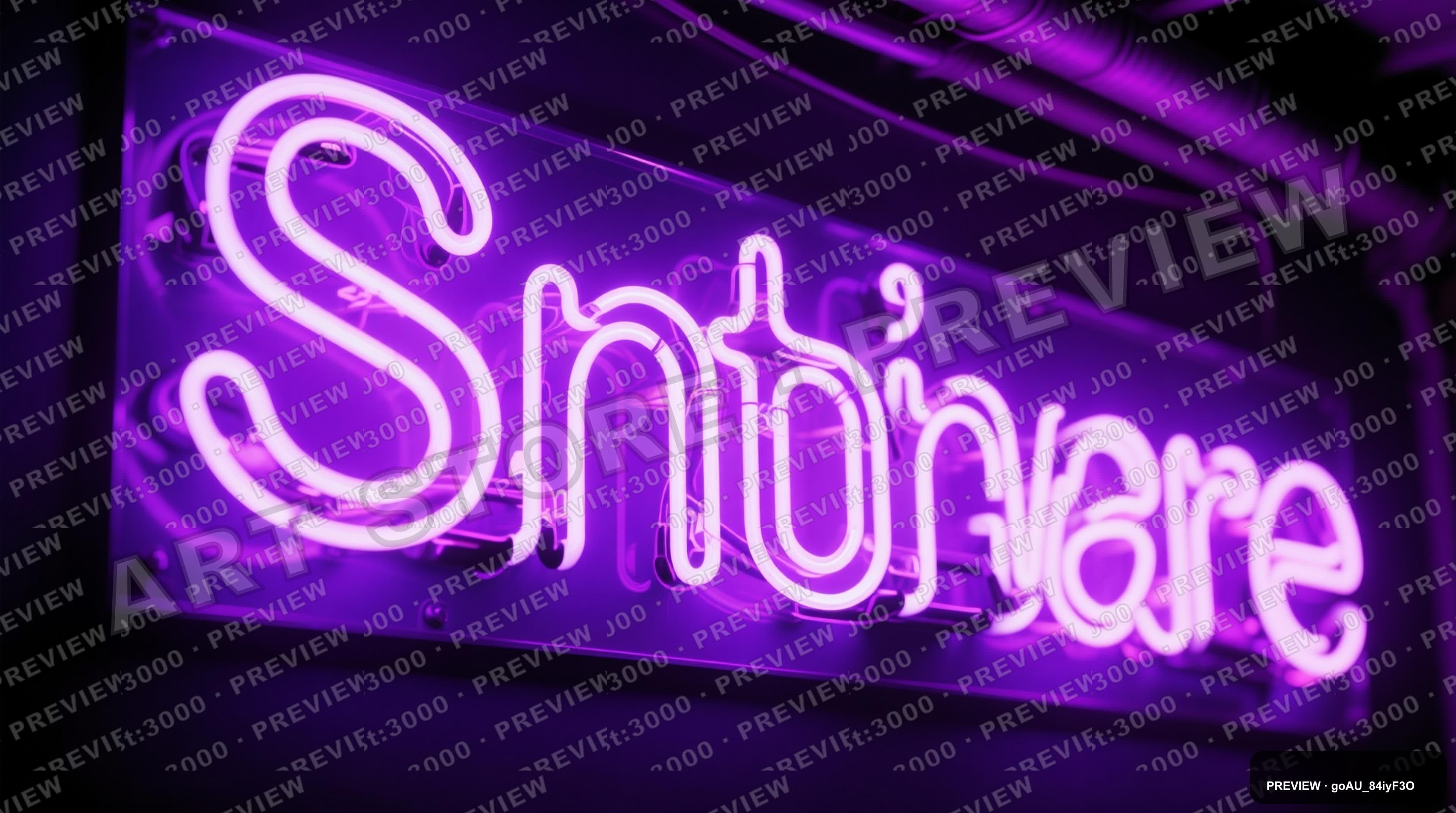 Neon Signs, Synthwave aesthetic, Long Exposure, Nostalgic mood, Violet accent... — wallpaper — 3840×2144, Neon, Cinematic, Nostalgic