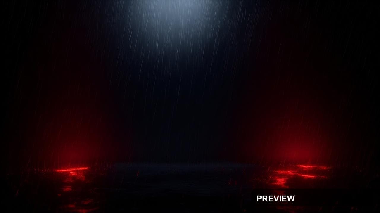 Rain, Neon Noir aesthetic, Duotone, Moody mood, Neon Red accents, high detail... — wallpaper — 1280×720, Neon, Cinematic, Moody