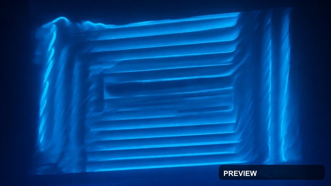 Neon Tubes, Synthwave aesthetic, Photorealistic, Bold mood, Neon Blue accents... — wallpaper — 1280×720, Neon, Photorealistic, Bold