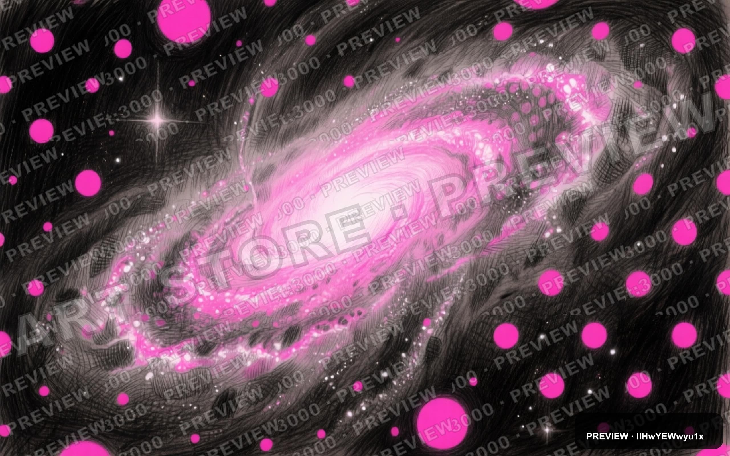 Galaxy, Dreamcore aesthetic, Pencil Sketch, Moody mood, Neon Magenta accents,... — wallpaper — 2560×1600, Neon, Cinematic, Moody