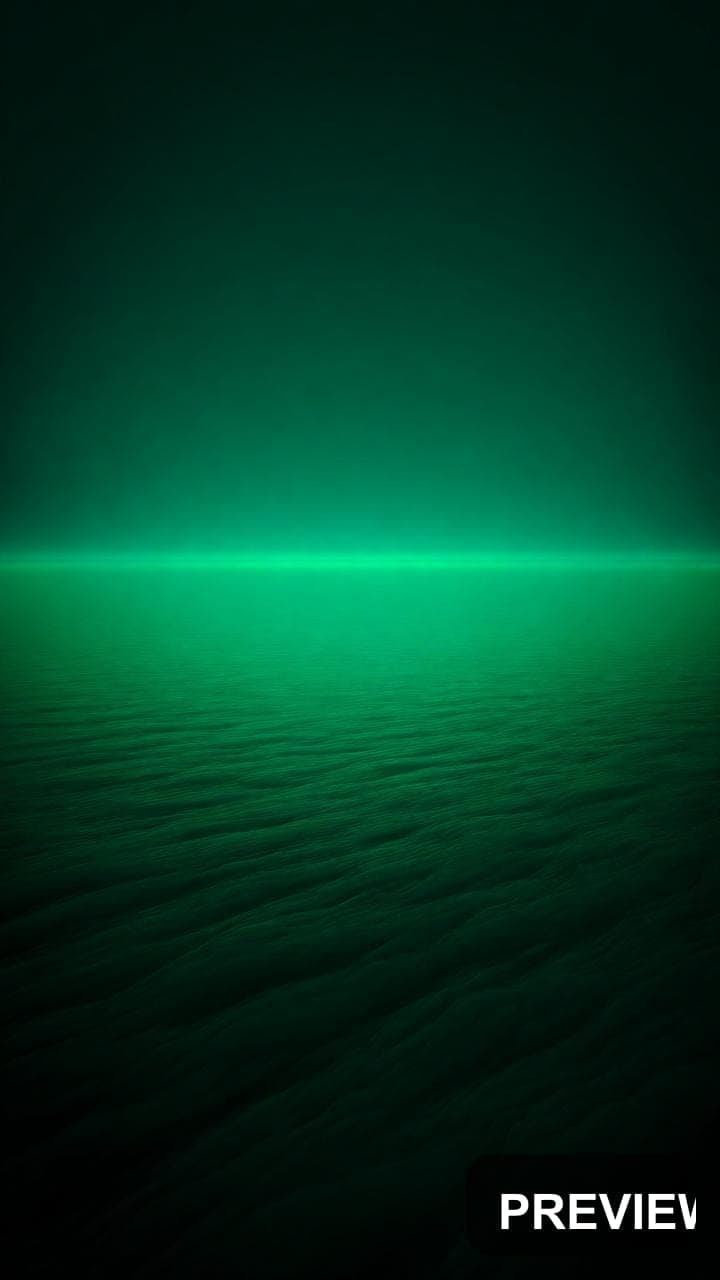 Ocean, Synthwave aesthetic, Graphic Design, Noir mood, Neon Green accents, Fu... — wallpaper — 720×1280, Neon, Cinematic, Soft