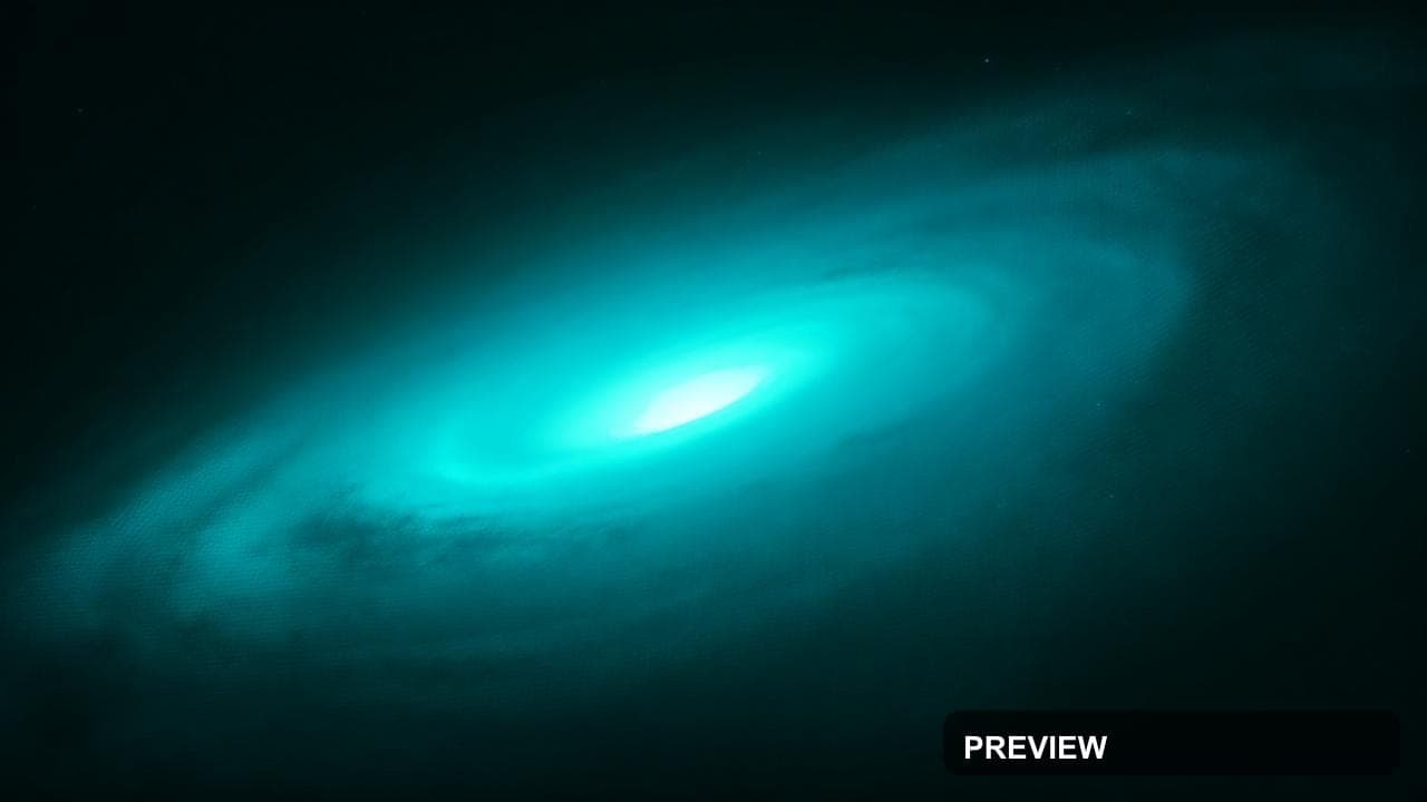 Galaxy, Epic aesthetic, Ink, Luxurious mood, Neon Teal accents, high detail, ... — wallpaper — 1280×720, Neon, Cinematic, Soft