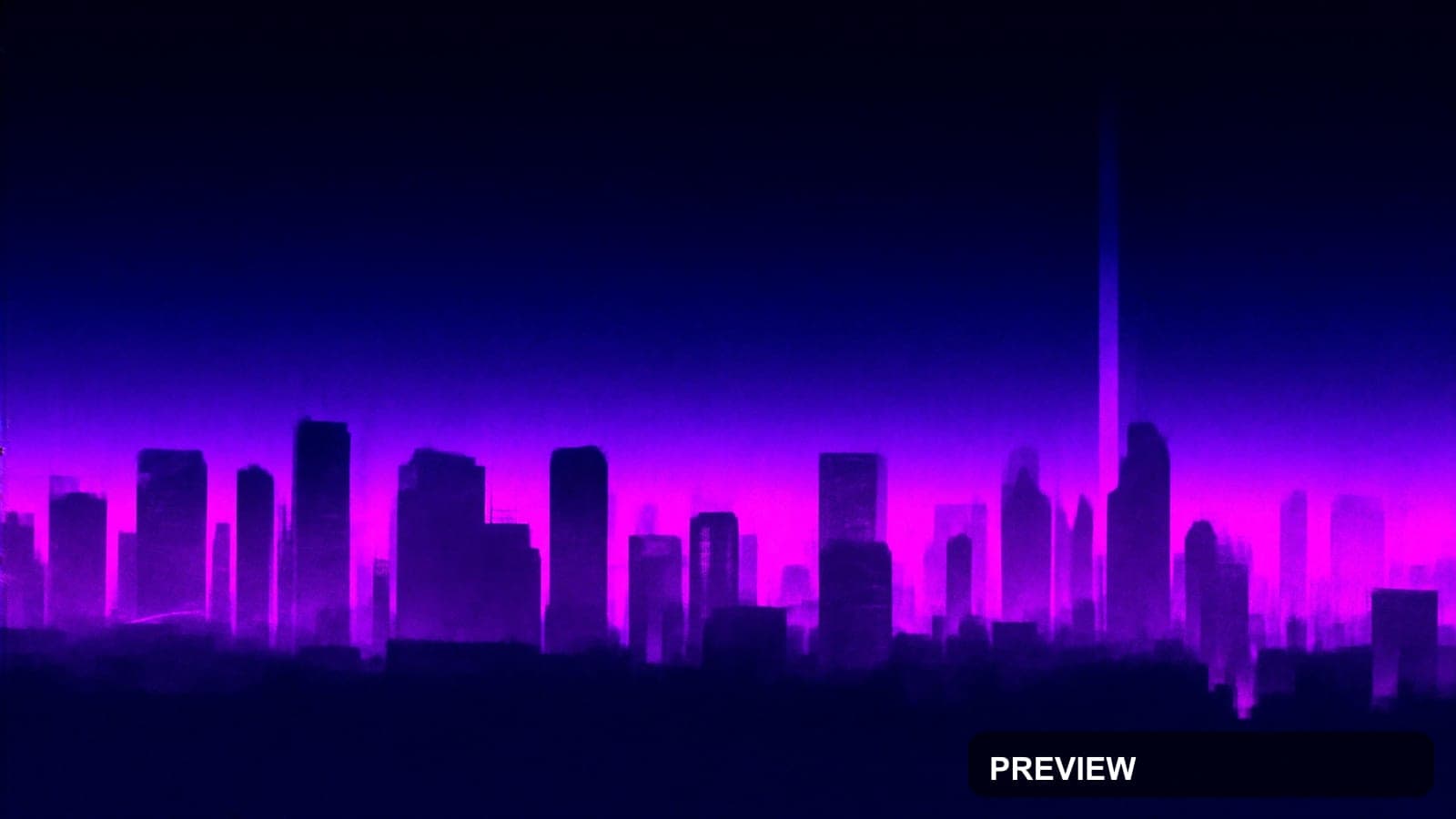 Skyline, Retro Arcade aesthetic, Risograph, Moody mood, Magenta accents, Ligh... — wallpaper — 3840×2160, Neon, Cinematic, Moody