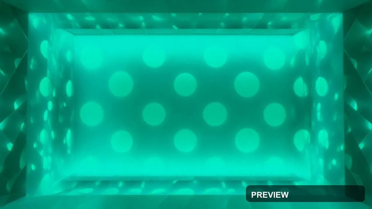Chrome, Geometric aesthetic, Brutalist, Nostalgic mood, Neon Teal accents, Po... — wallpaper — 1280×720, Neon, Cinematic, Soft