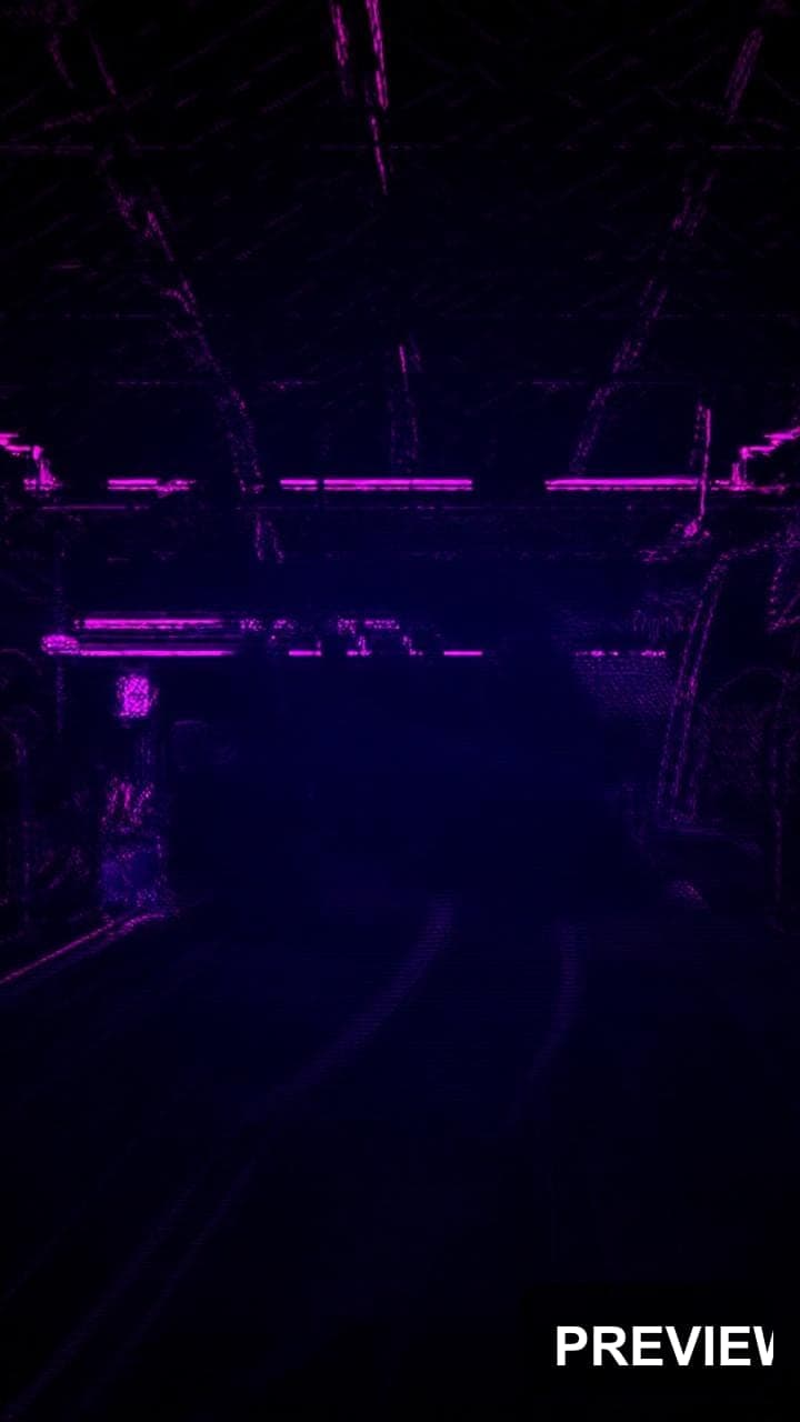 Train Station, Cyberpunk aesthetic, Minimalist, Noir mood, Fuchsia accents, H... — wallpaper — 720×1280, Neon Noir, Cinematic, Soft