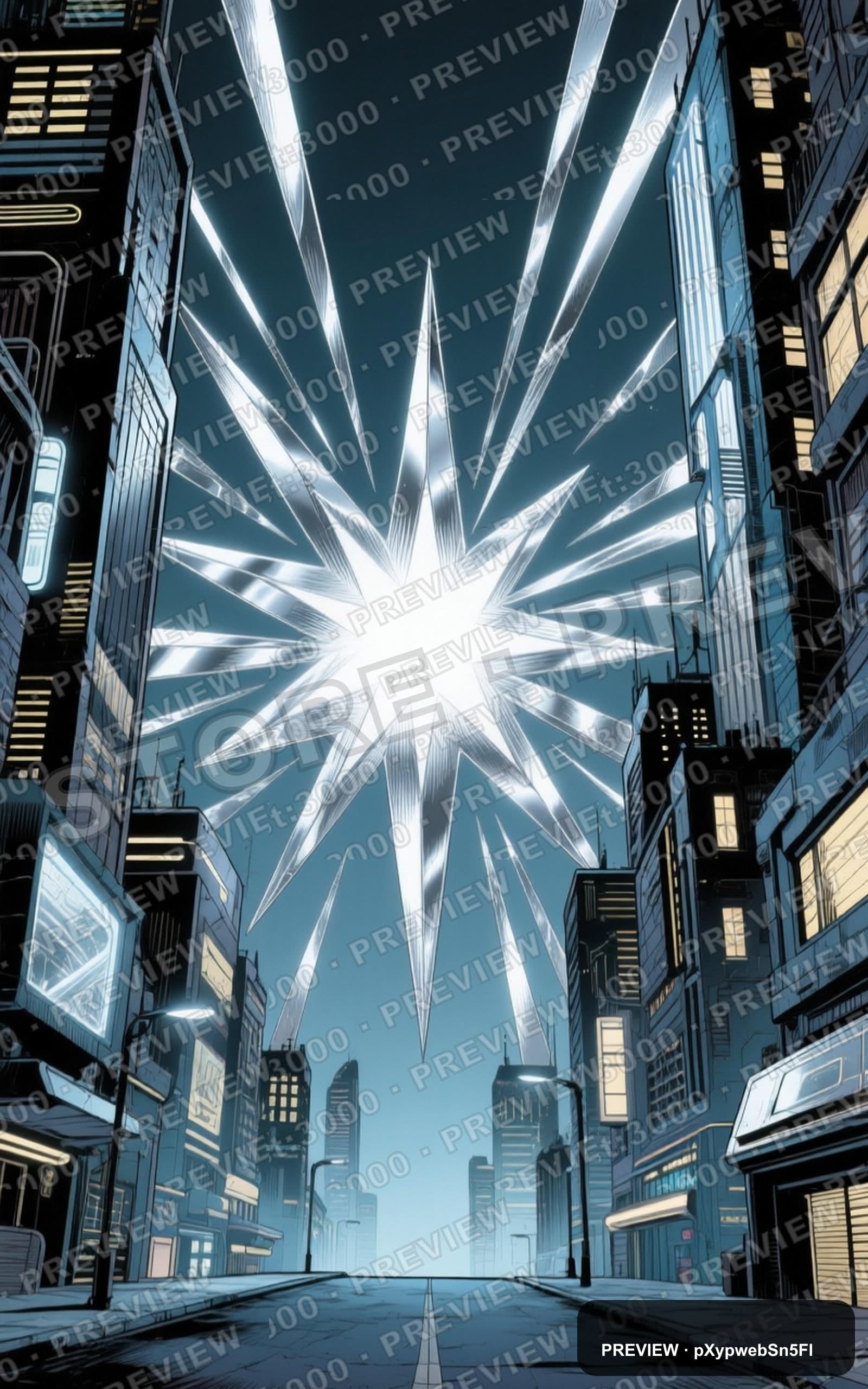 Downtown, Cyberpunk aesthetic, Comic Book, Mysterious mood, Silver accents, S... — wallpaper — 1600×2560, Cyberpunk, Cinematic, Mysterious