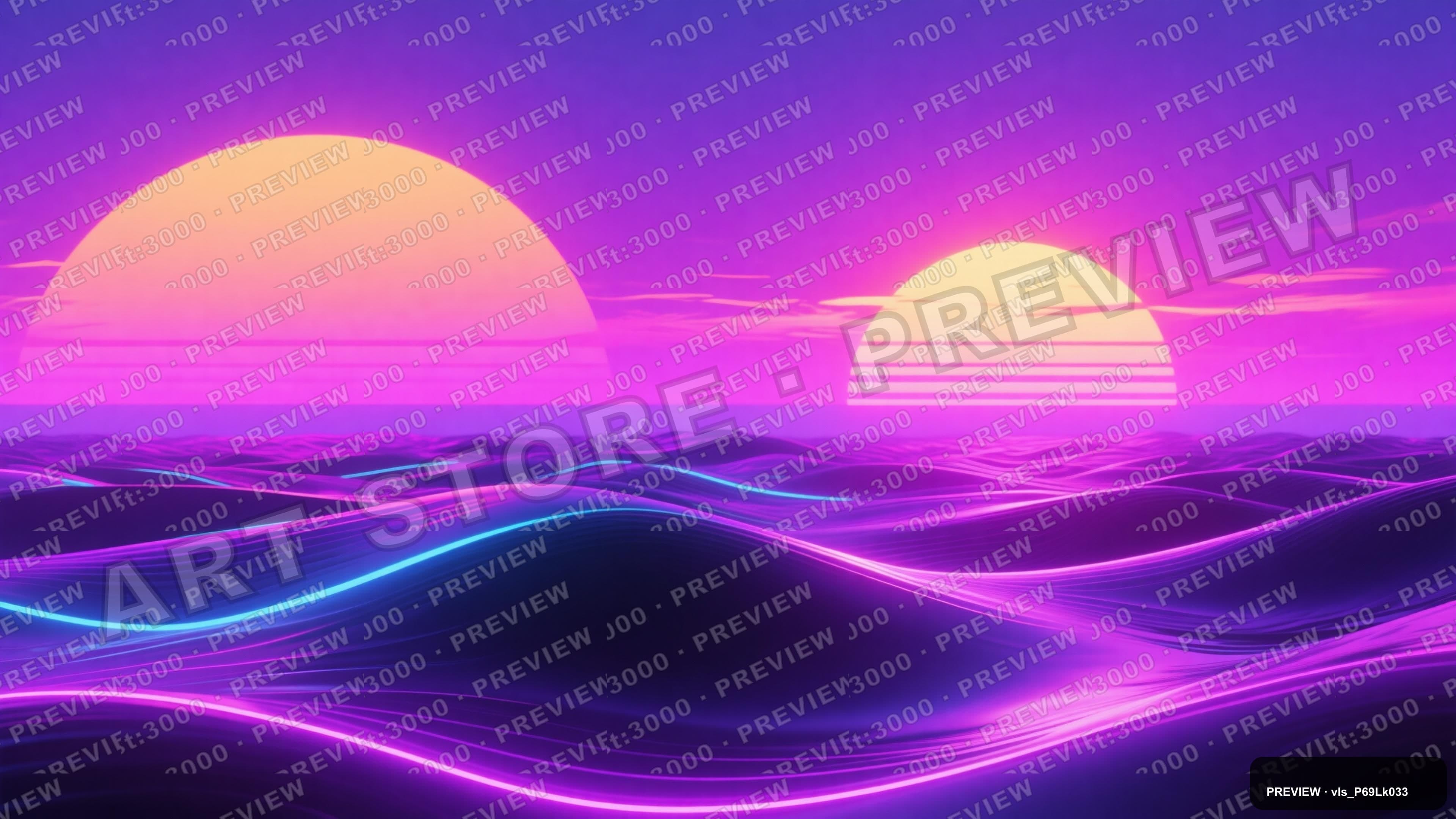 Sunset · Abstract · Abstract — wallpaper — 3840×2160, Neon, Cinematic, Bright