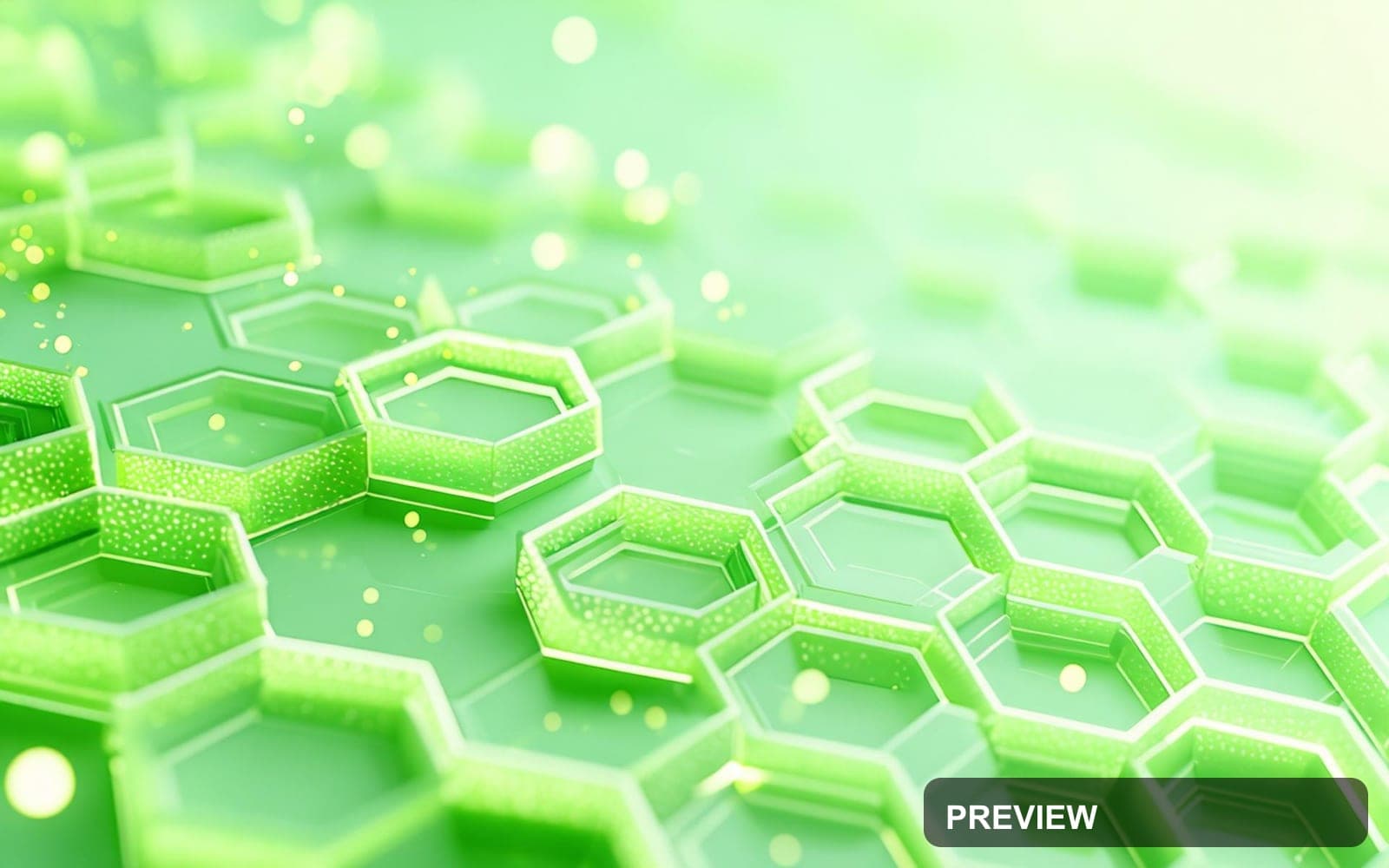 Particles, Luxury aesthetic, Etching, Serene mood, Lime accents, Hexagons pat... — wallpaper — 1920×1200, Space, Cinematic, Serene