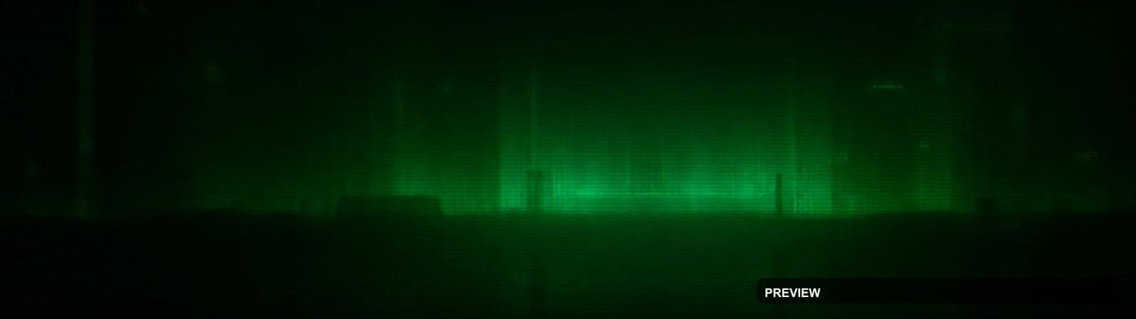 Downtown, Retro Arcade aesthetic, Glitch Art, Noir mood, Neon Green accents, ... — wallpaper — 1920×540, Neon, Cinematic, Soft
