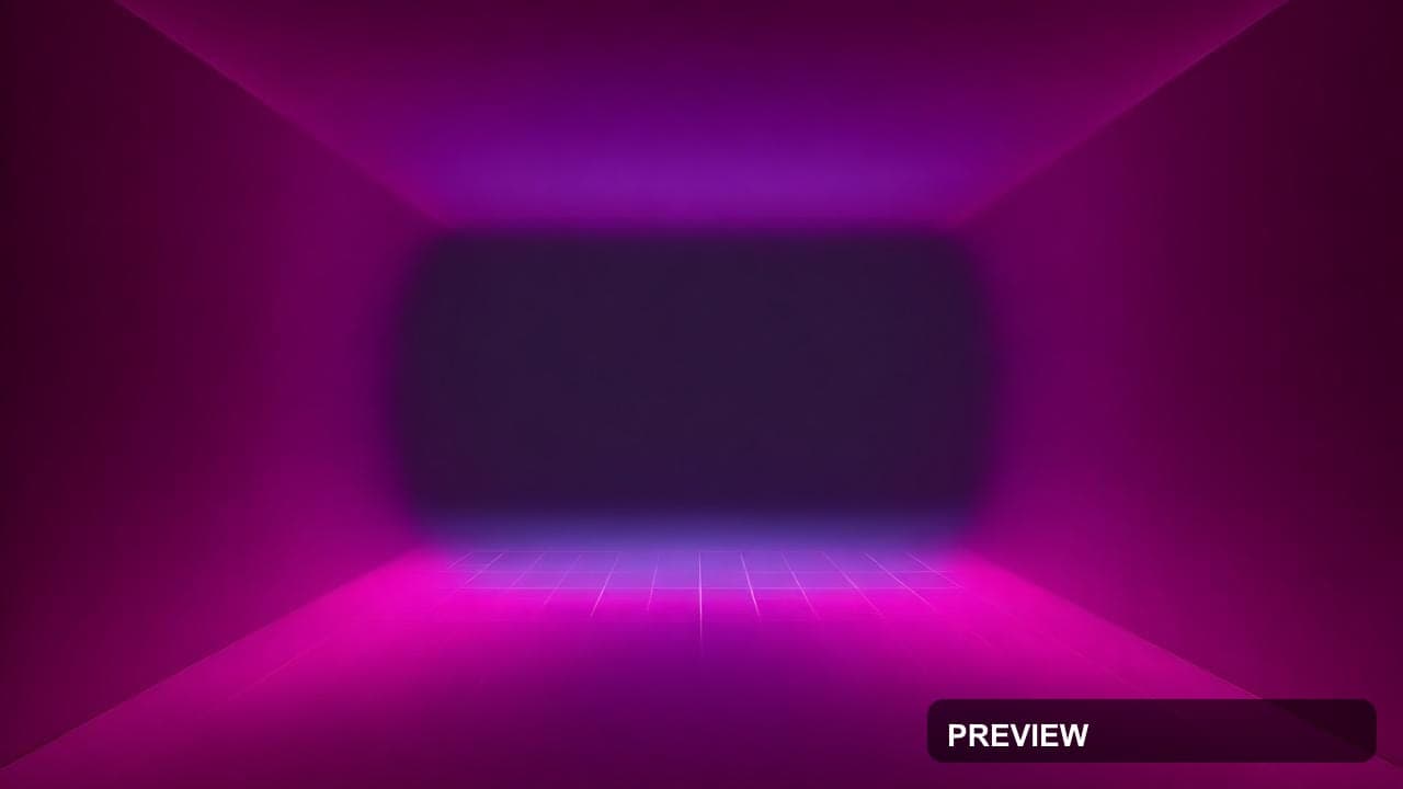 Retro Grid, Cozy aesthetic, Charcoal, Energetic mood, Neon Pink accents, 70s ... — wallpaper — 1280×720, Neon, Cinematic, Cozy