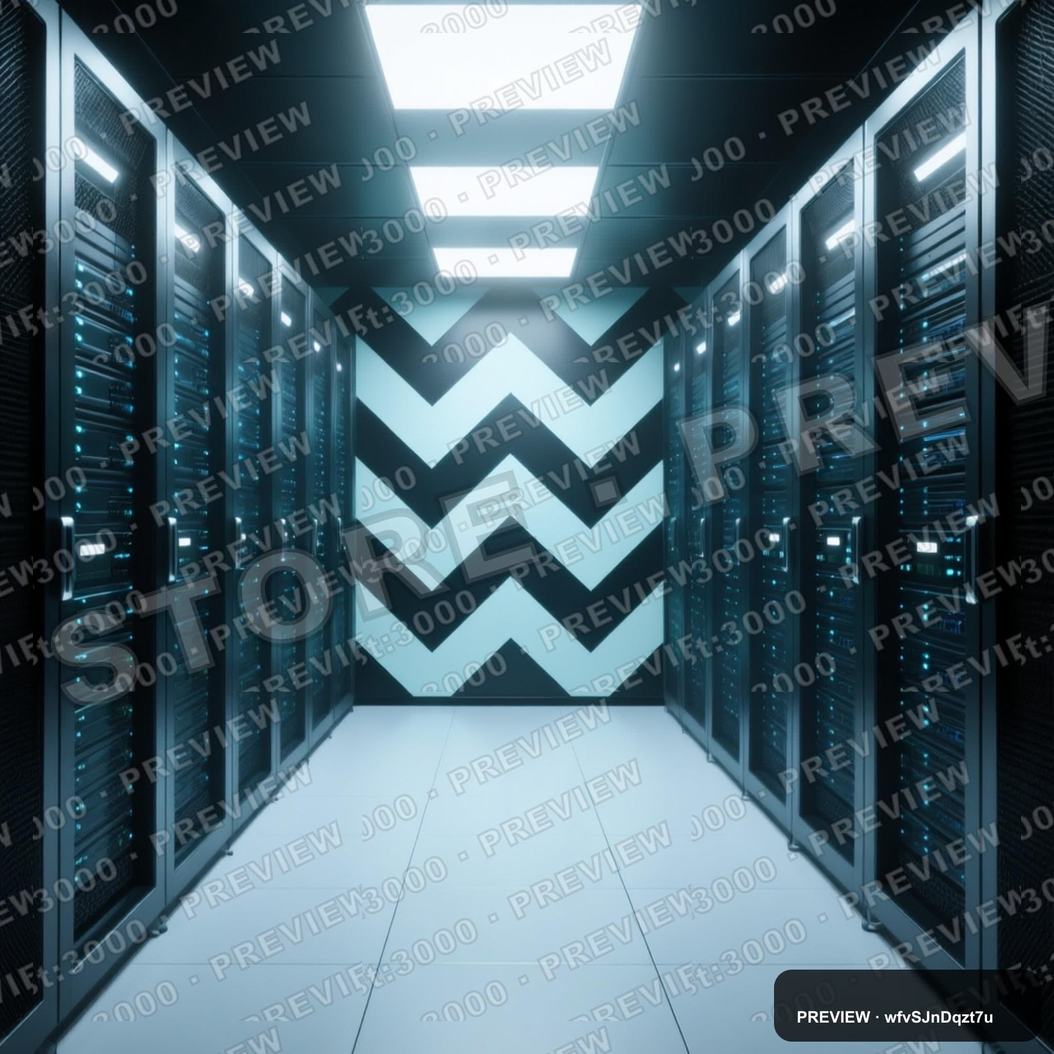 Server Room, Chill aesthetic, Product Render, Clean mood, Tri-tone accents, C... — wallpaper — 2048×2048, Space, Cinematic, Clean