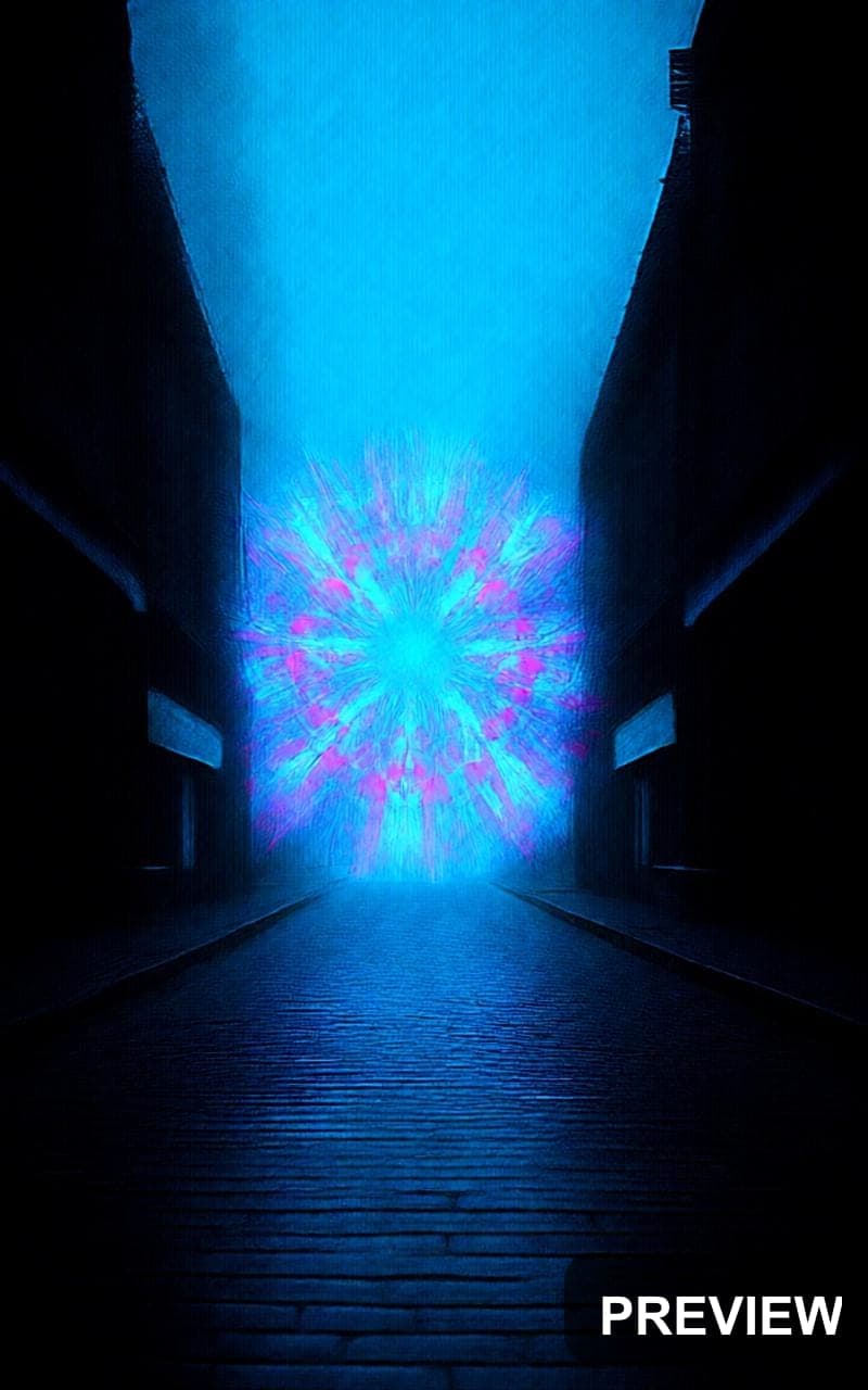 Rainy Street, Neon aesthetic, Art Deco, Futuristic mood, Vibrant accents, Kal... — wallpaper — 800×1280, Neon, Cinematic, Soft