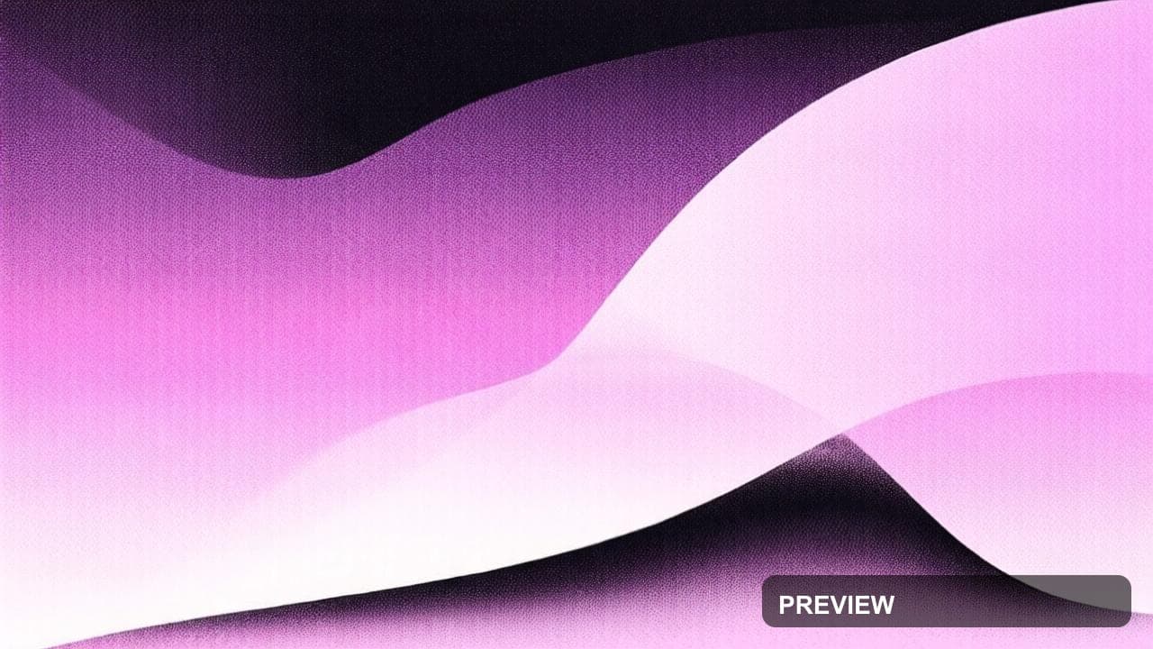 a minimalist abstract gradient composition, stylized illustration, clean shap... — wallpaper — 1280×720, Minimal, Stylized Illustration, Bold