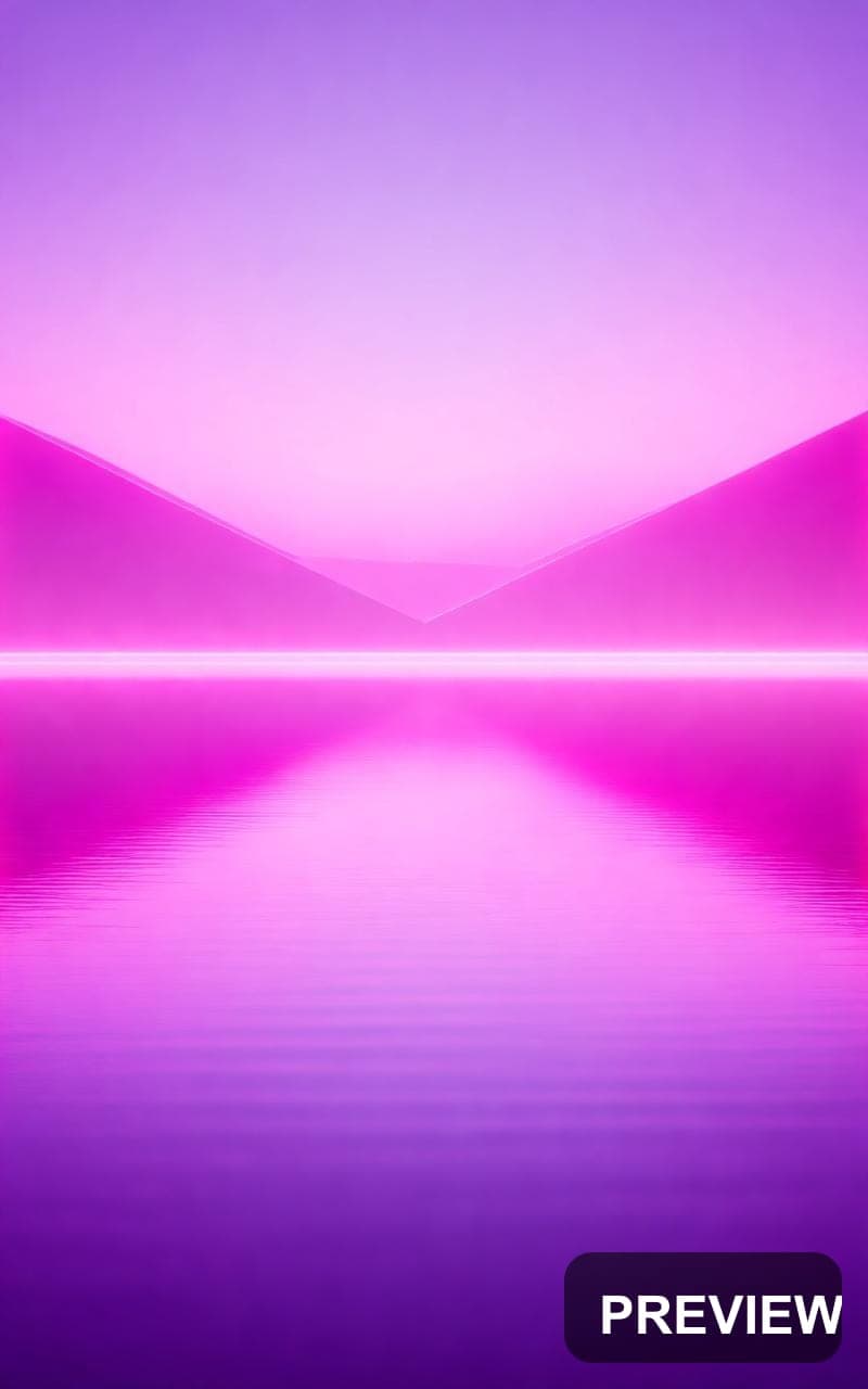 Lake, Neon aesthetic, Geometric, Minimal mood, Pink accents, high detail, ult... — wallpaper — 800×1280, Neon, Cinematic, Minimal